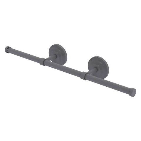 Que New Collection Wall Mounted Horizontal Guest Towel Holder in Venetian Bronze