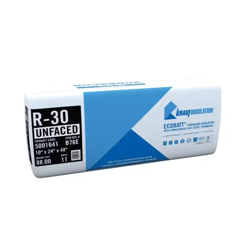 R-30 EcoBatt Unfaced Fiberglass Insulation Batt