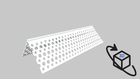 Rigid Jumbo Low Profile Archway, 10 ft Vinyl Corner Bead