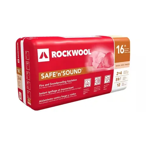 Mineral Wool Safe 'n' Sound 3 in, x 15.25 × 47 in