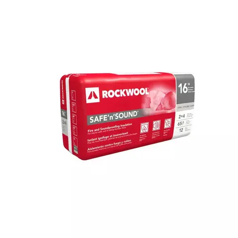 Mineral Wool Safe 'n' Sound 3 in, x 16.25 × 47 in