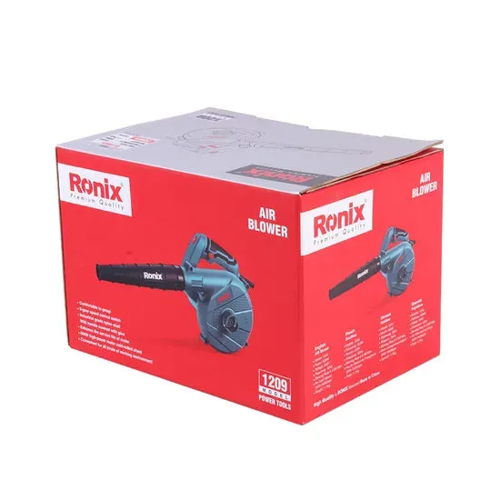 Ronix 1209 Air Blower Vacuum Cleaner 600W 2 in 1 Electric Leaf Blower Vacuum Portable Electric Blower Vacuum Cleaner, photo 2 of 6