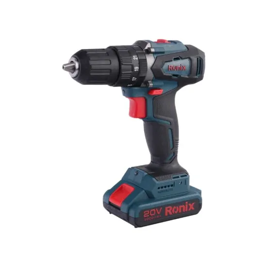 Ronix 2023 New Cordless Combo Tools Kit Set 8900K 20V Cordless Brushless Hammer Drill Kit, photo 2 of 6