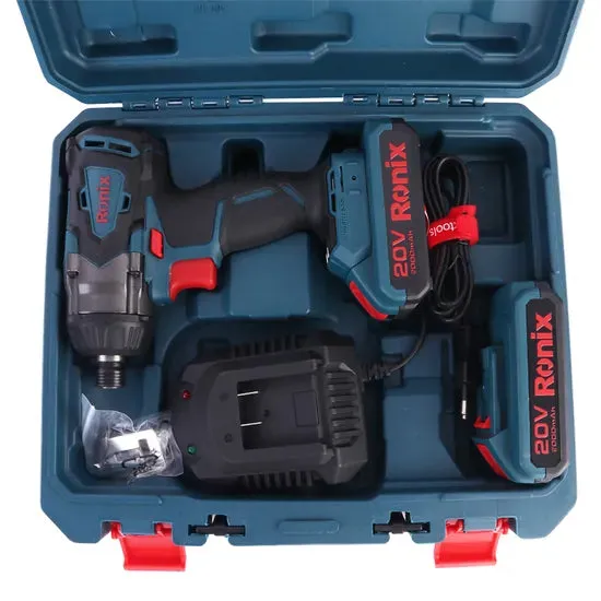 Ronix 20V Model 8906 Power Tools Cordless Drill Brushless Impact Driver, photo 3 of 6