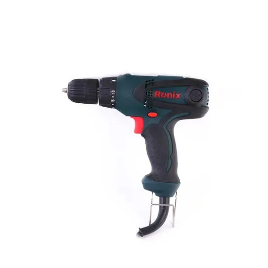 Ronix 2513 Electric Screwdriver Set in Carrying Case Dual Position Handle Wide Range of Drilling 1800rpm Electric Screwdriver, photo 4 of 6