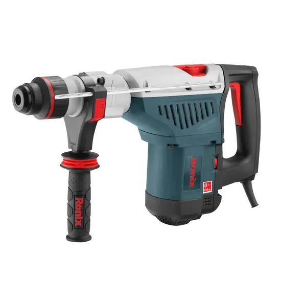 Ronix 2742 Corded Rotomartillo for Concrete Including 4 Drill Bits Carrying Case 13 Joules of Impact Energy Rotary Hammer, photo 4 of 6