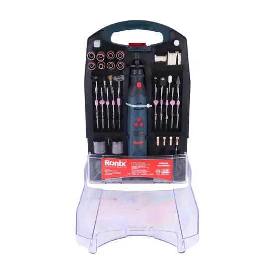 RONIX Ronix 3420 Handheld Portable Grinder Variable Speed Electric Tools Cordless Rotary Tool Kit, photo 2 of 6