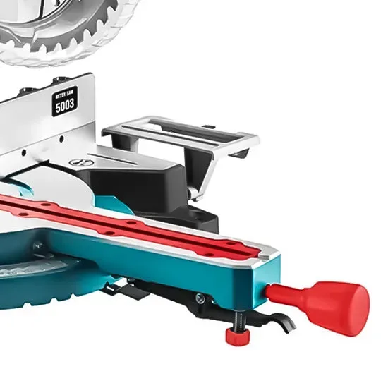 Ronix 5003 Mitre Saw 1800W 255mm for Woodworking Tool and Aluminium Cutting Dual Bevel with Sliding Rail Miter Saw, photo 3 of 6
