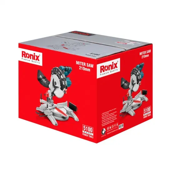 Ronix 5100 Miter Saw Aluminum Cutter 1450W 5000rpm Wood Aluminum Cutter with up to 45 Degree Miter Angle, photo 6 of 6