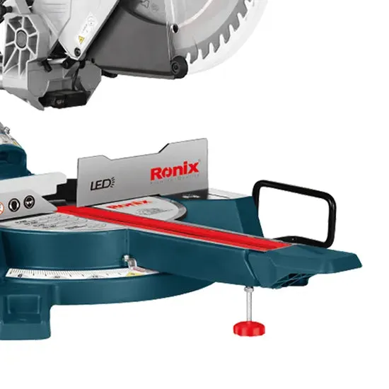 Ronix 5404 Wood Saw Woodworks Cutting 5000rpm Corded 300mm Double Bevel Sliding Compound Miter Saw, photo 3 of 6