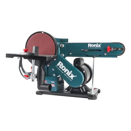 Ronix 6315 Belt Sander 50-60Hz 220-240V Professional 350W Power Tools High-Quality 1450rpm Belt&Disc Saw for Woodworking, photo 2 of 6