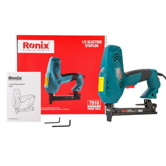 Ronix 7516 2200W Electric 220V F30 Decorative Nail Gun Brad Nailer for Furniture Frame Wood Stapler, photo 6 of 6