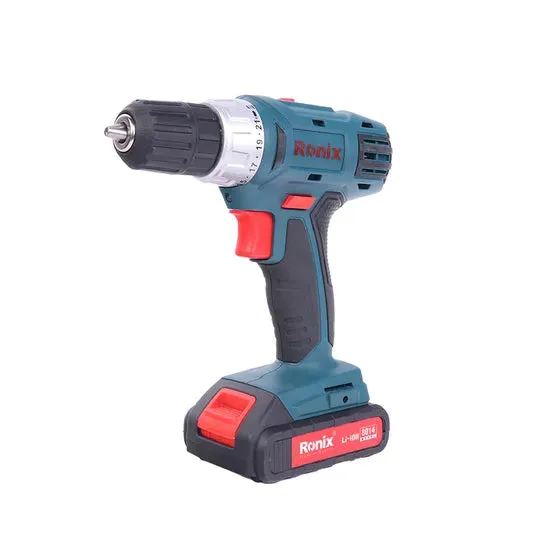 Ronix 8014 14.4V Max Cordless Drill and Impact Driver Power Tool Combo Kit with 2 Batteries and Charger Cordless Drill Driver, photo 4 of 6
