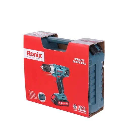 Ronix 8014 Cordless Drill Power Screwdriver Multi Function Charging Electric Hand Drill Home Industrial Electric Screwdriver, photo 4 of 6