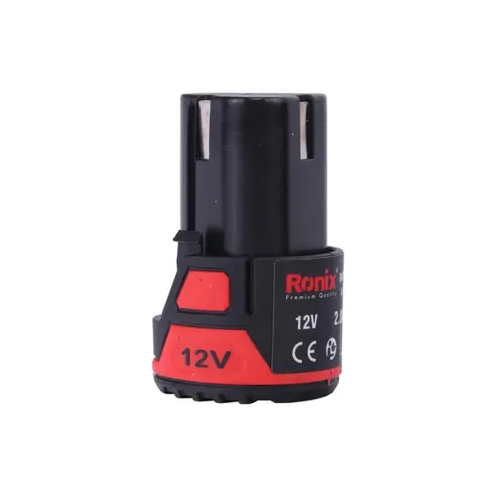 Ronix 8104K Model 12V Lithium-Ion 2200rpm Cordless Drill Driver Impact Screwdriver, photo 3 of 6
