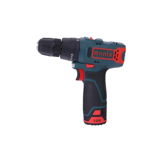 Ronix 8105K 12V Cordless Impact Drill Driver + Impact Screwdriver Power Tools Set, photo 2 of 6