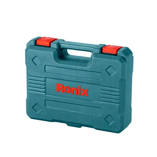 Ronix 8530 Screwdriver 40 Accessory Kit and Charger in Carrying Case Dual Position Handle LED Light Cordless Screwdriver Kit, photo 6 of 6