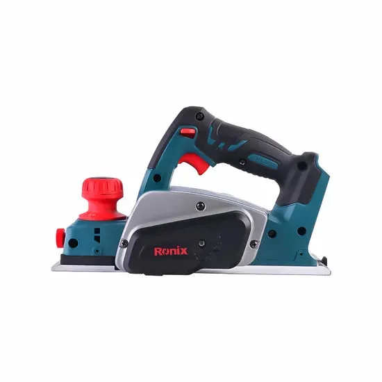 Ronix 8603 Double Blade Cordless Planer 20V 4ah 1500RPM Handy Table Household Cutting Board Mini Electric Wood Planer, photo 4 of 6