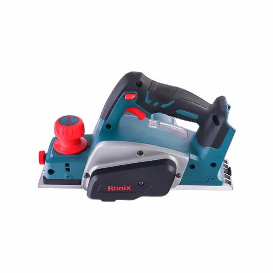 Ronix 8603 Double Blade Cordless Planer 20V 4ah 1500RPM Handy Table Household Cutting Board Mini Electric Wood Planer, photo 5 of 6