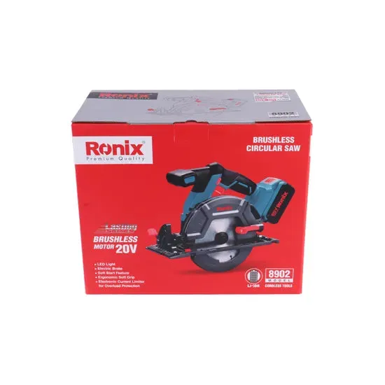 Ronix 8902 Electric Grinding Tool Handheld Cutter with Battery for Cutting Polishing Wood Stone Steel Cordless Angle Grinder, photo 2 of 6