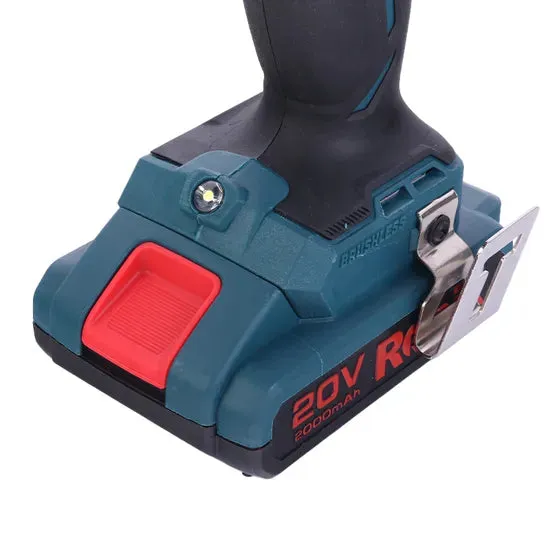Ronix 8905K 20V Hammer Drill Impact Driver Cordless Power Tool Combo Kit with 2 Batteries Charger Brushless Hammer Drill Kit, photo 5 of 6