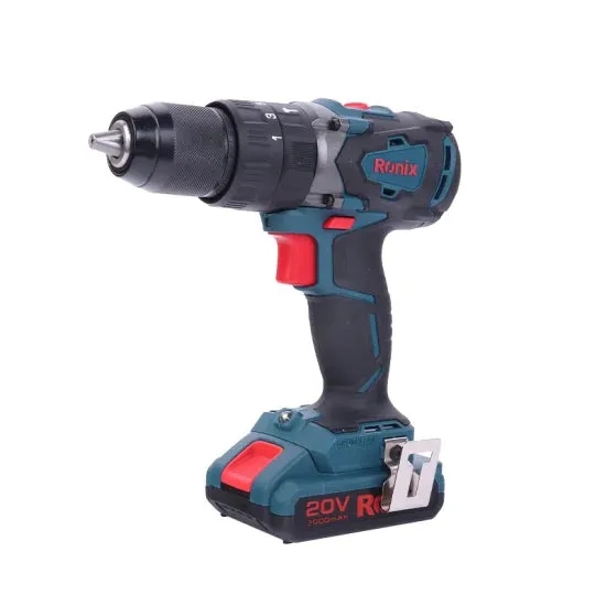 Ronix 8905K Cordless Power Tool Combo Kit with 2 Batteries and Charger Brushless Cordless Hammer Drill Impact Drill Kit, photo 3 of 6