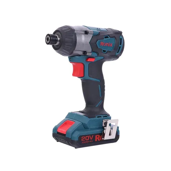 Ronix 8906 New Model Brushless Impact Driver 20V 2500rpm Electric Cordless and Brushless Impact Power Drill, photo 6 of 6