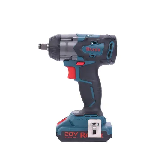 Ronix 8907/8907K Model Electric Mini Impact Wrench Kit 20V Lithium Cordless Brushless Power Tools 350n. M Impact Wrench, photo 6 of 6