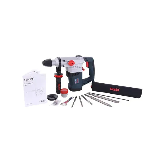Ronix Model 2707 Power Tools 1500W Electric Drill Rotary Hammer, photo 5 of 6