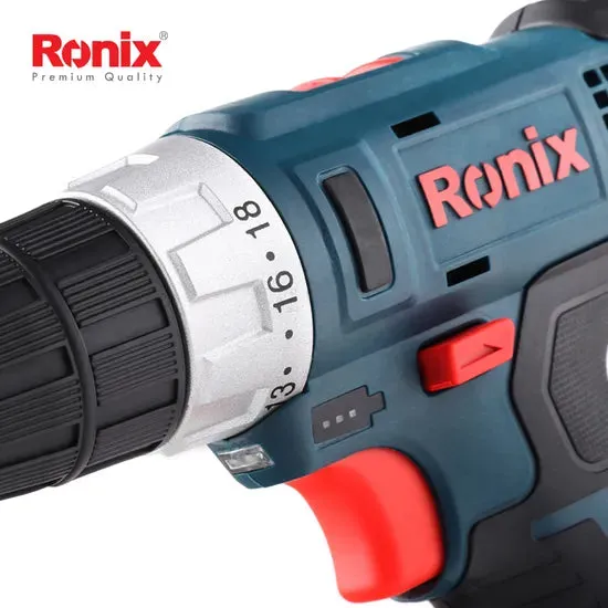 Ronix Model 8612c High Quality Mini 12V Power Tool Hand Electric Cordless Driver Drill, photo 3 of 6