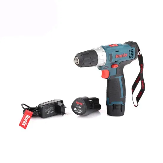 Ronix Model 8612n Cordless Screwdriver Driver Drill Power Tools 12V Rechargeable, photo 2 of 6