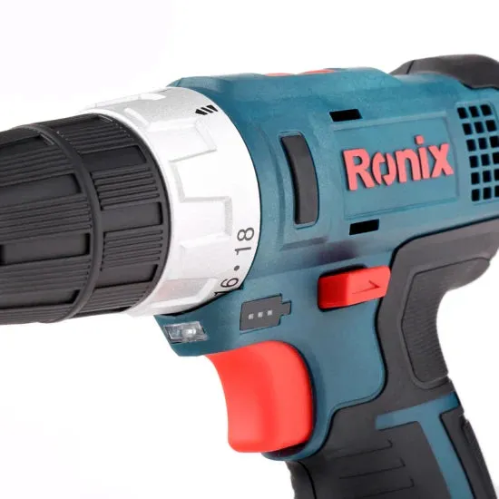 Ronix Model 8612n Cordless Screwdriver Driver Drill Power Tools 12V Rechargeable, photo 5 of 6