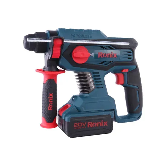 Ronix Model 8910K Brushless 20V Li-ion Battery Cordless Wireless Tools Rotary Hammer Drill, photo 2 of 6