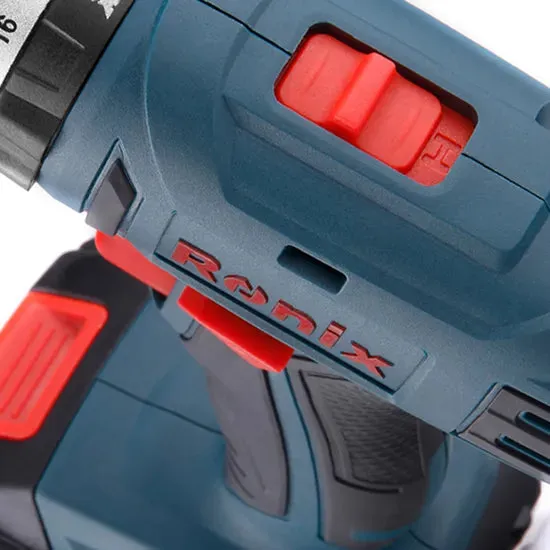 Ronix Power Tool Model 8018 18V Lithium Battery Portable Power Hammer Drill Cordless Screwdriver Drill, photo 3 of 6