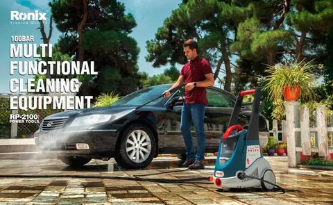 RP-2100 Multi-Functional Cleaning Equipment 100bar High Pressure Cleaner Automatic Car Washer