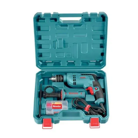 Ronix RS-0005 54PCS Household Hand Tool Kit for Daily Home Repair Electric Drill Driver Cordless Power Impact Drill Kit, photo 4 of 6