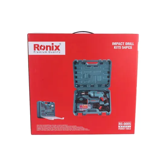 Ronix RS-0005 Electric Drill Driver Household Tool Kit Set DIY Cordless Power Screwdriver Impact Drill Driver Kit Brushless Tool, photo 2 of 6