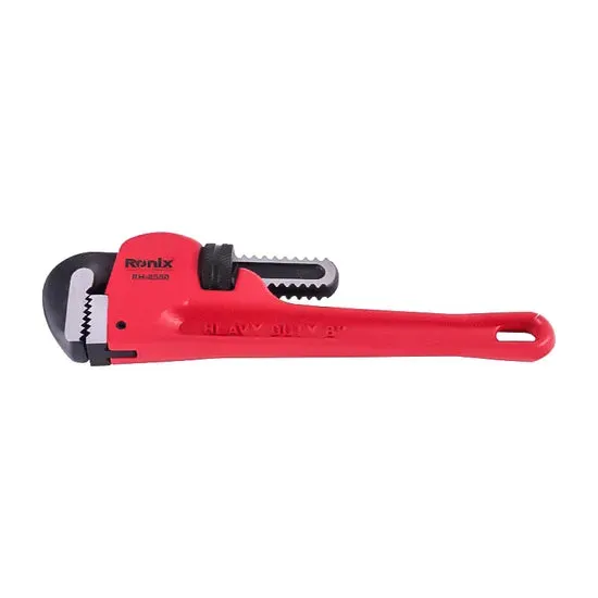 Ronix Rh-2550~Rh-2556pipe Wrench 8/10/12/14/18/24/36" Heavy Duty Aluminum Steel Straight Telescopic Pipe Stainless Steel Adjustable Wrench, photo 5 of 6