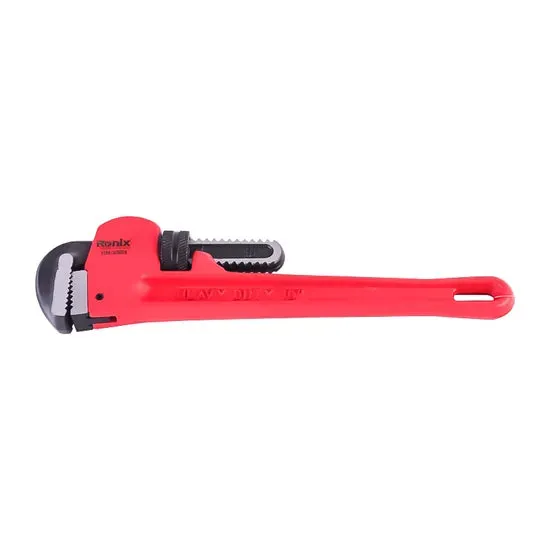Ronix Rh-2551 Pipe Wrench 10" Heavy Duty Aluminum Steel Straight Telescopic Pipe Stainless Steel Adjustable Wrench, photo 5 of 6