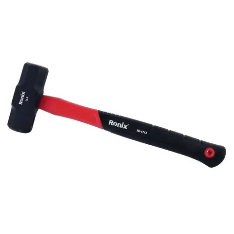 Rh-4743 2lb Sledge Hammer Quality Shock-Resistant Fiberglass Handle Sledge Hammer Steel Head Sledge Hammer