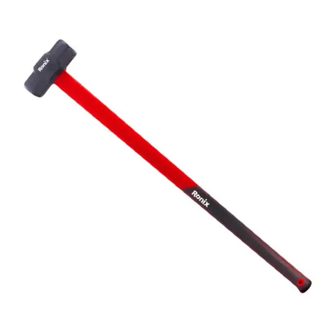 Rh-4745 6lb Sledge Hammer Quality Shock-Resistant Fiberglass Handle Sledge Hammer Steel Head Sledge Hammer