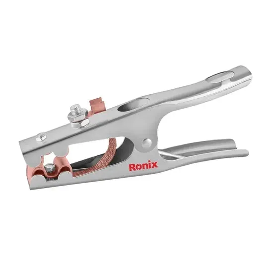 Ronix Rh-9080/9081 Earth Clamp 300/500A American Model Style Welding Brass Body Earth Clamp Ground Clamp, photo 2 of 6