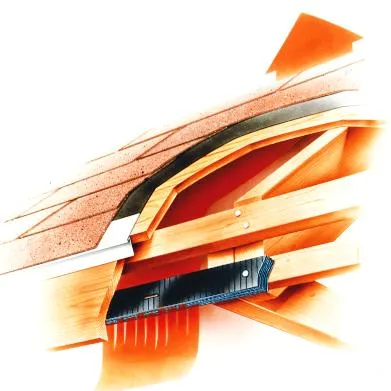 S400 Soffit Strip Vent Black Polypropylene 24 Pieces of 4 ft.
