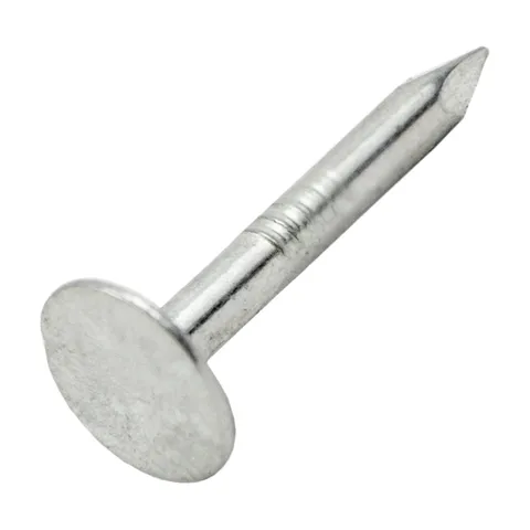 1" Electro-Galvanized Roofing Nails, 50 lb