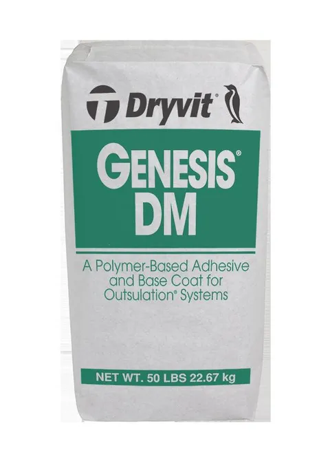 Genesis DM Dry Mix Adhesive Base Coat 50 lb Bag Off-White Gray