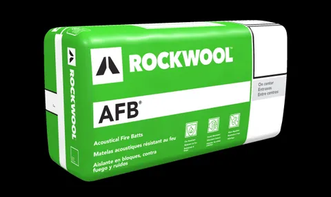 Stone Wool AFB 2 × 16 × 48 in Industrial Insulation Board, Gray