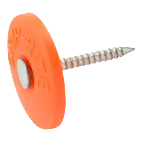 1-1/4 in. Electro-Galvanized Plastic Cap Nails