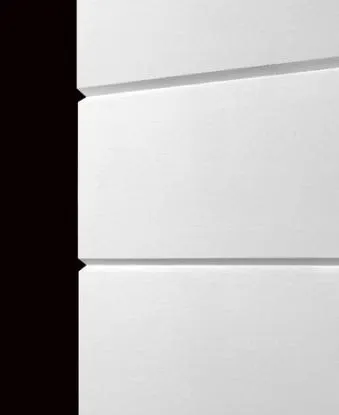 HZ10 Artisan V-Groove Lap Siding, 8.25 in × 12 ft, Primed Fiber Cement
