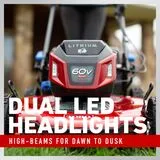 Toro Recycler 22 in. 60-Volt Lithium-Ion Cordless Personal Pace Walk-Behind Mower, 6.0Ah Battery & Charger Included, photo 6 of 6