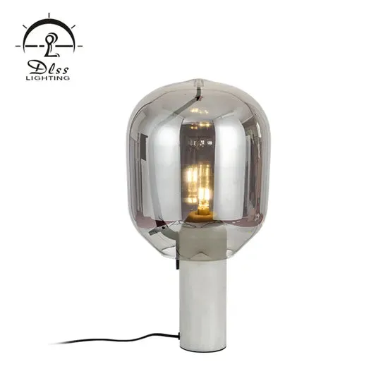 DLSS Lighting Co.,Ltd Smoky Color Modern Style Art Lighting with Holder Lamp G9 Table Lamp, photo 6 of 6